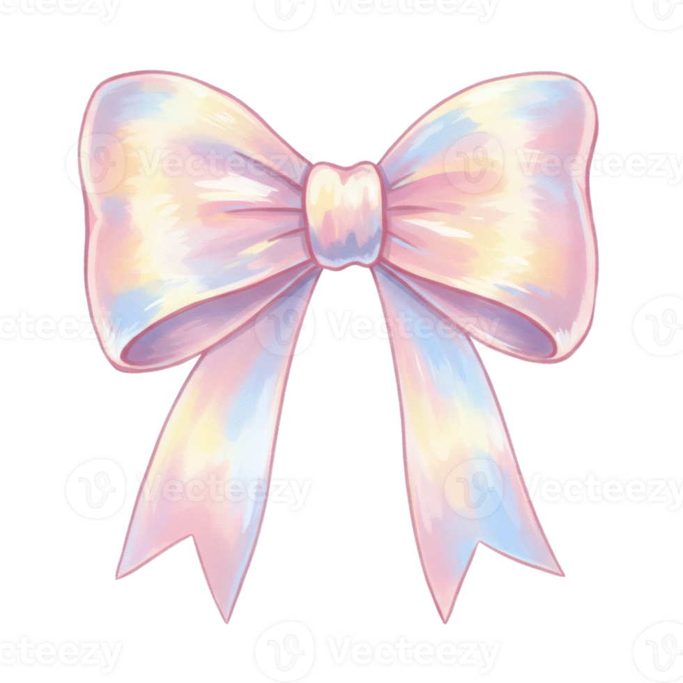 Pink Iridescent Bow Pink Iridescent Bow