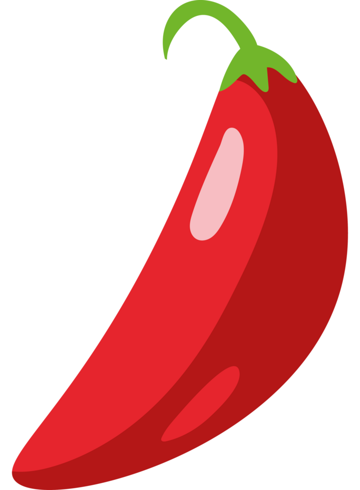 jalapeno red color illustration png