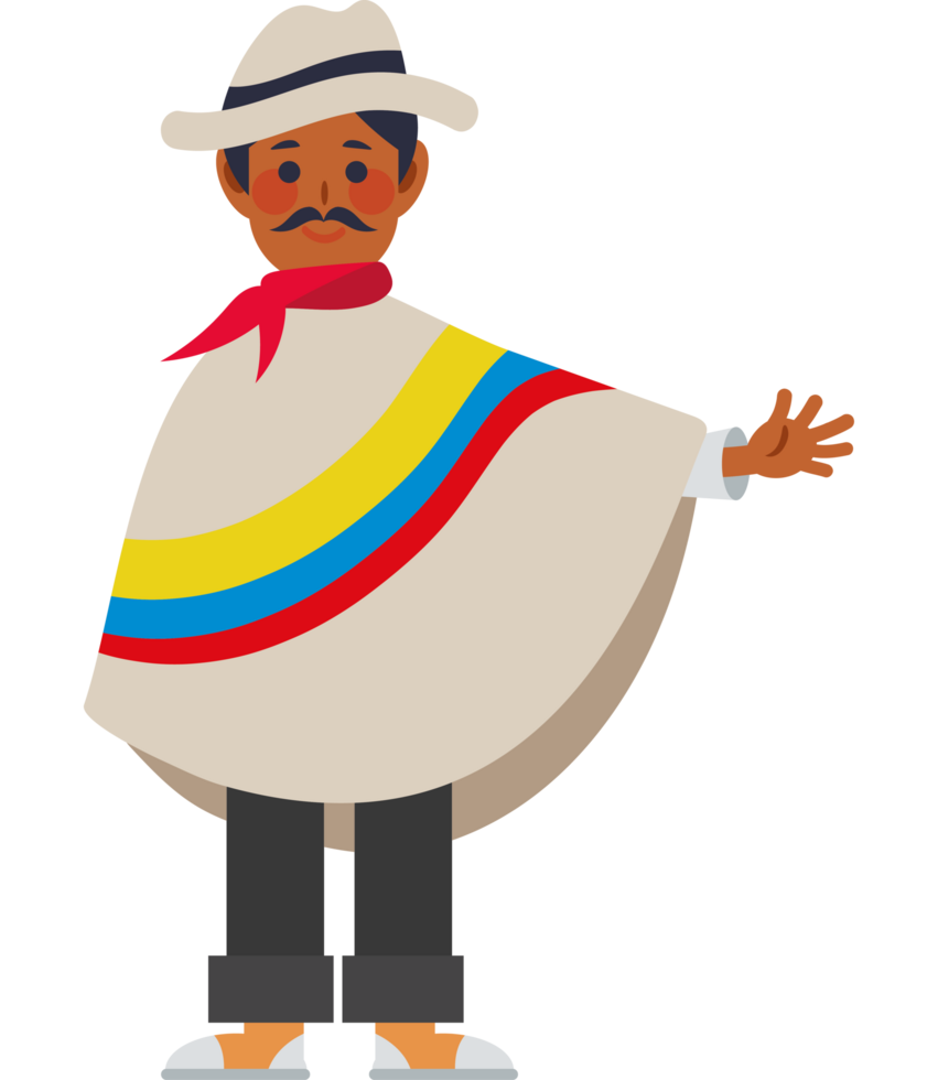 pasto narino carnival man in costume design png