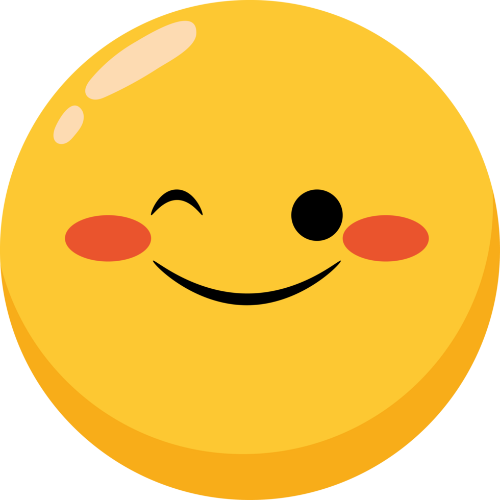 emoticon face winking png