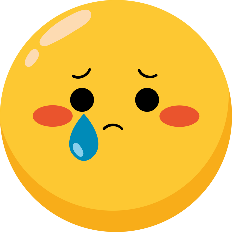 emoticon face cry png
