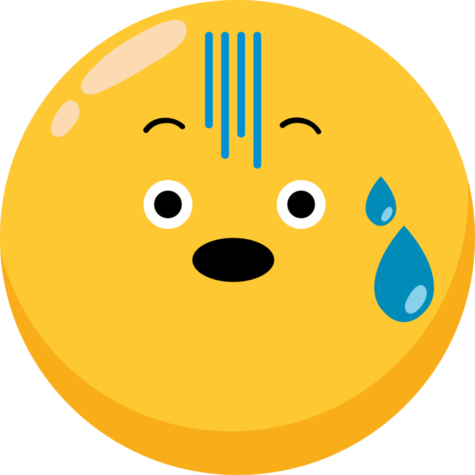 emoticon face worried png