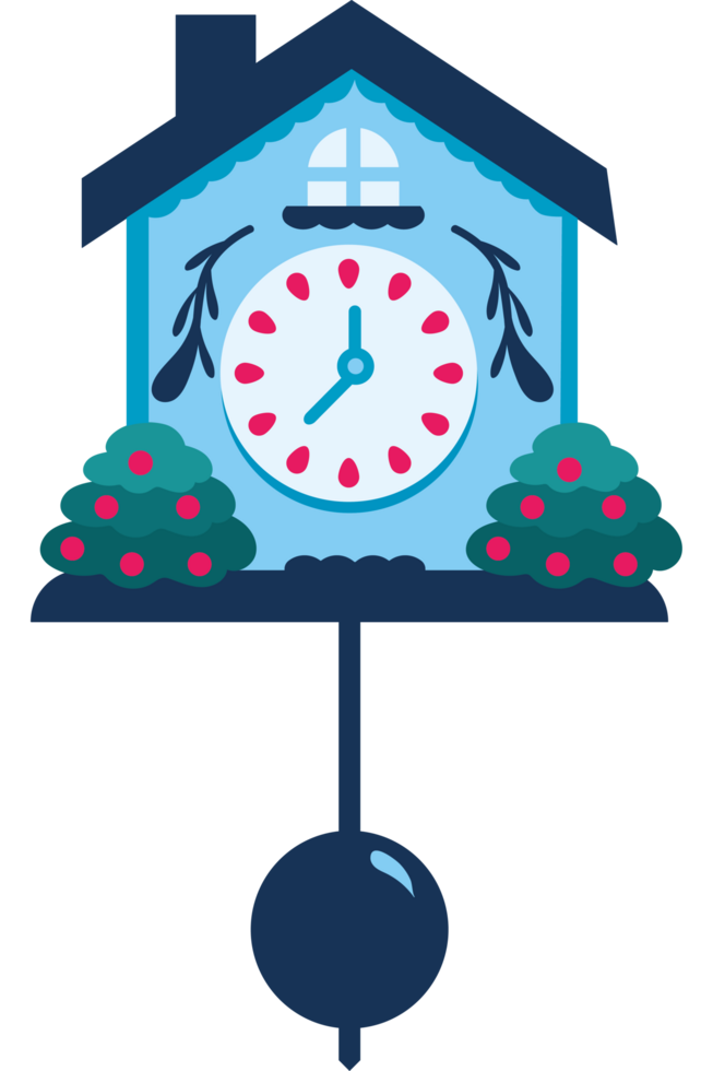 germany cuckoo clock decoration png