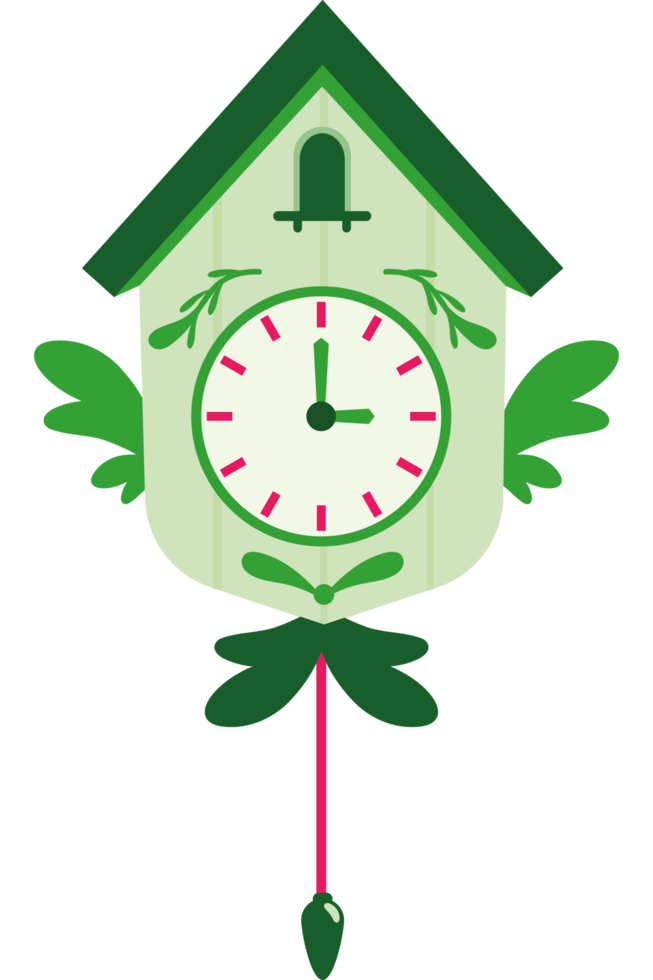germany cuckoo clock green png