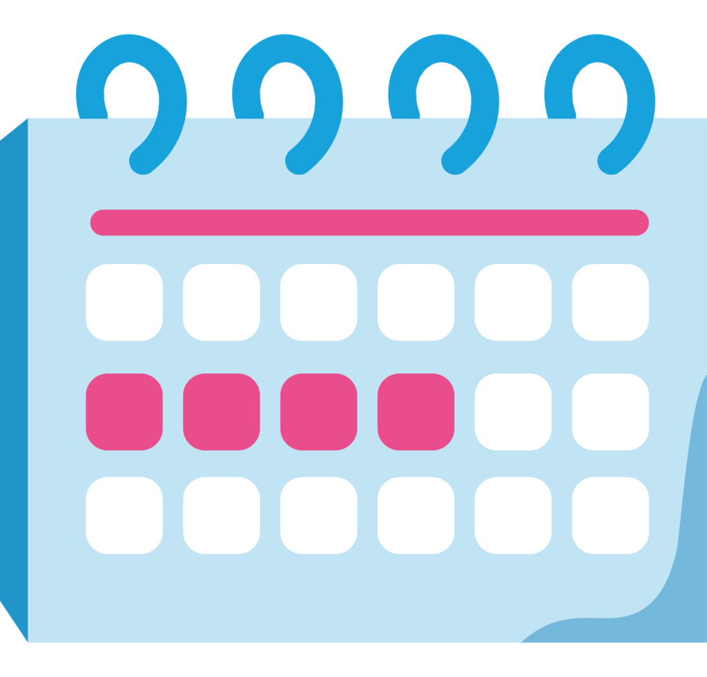contraceptive rhythm method calendar png
