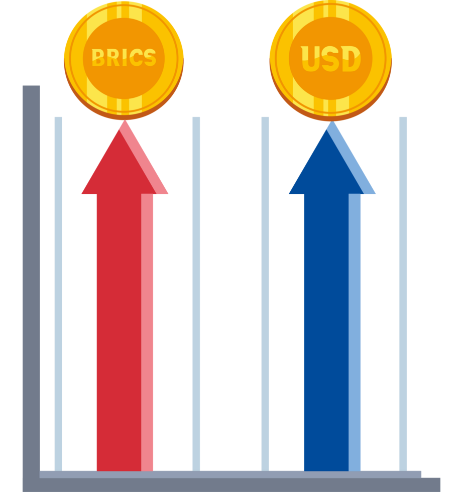 brics and dollars business png