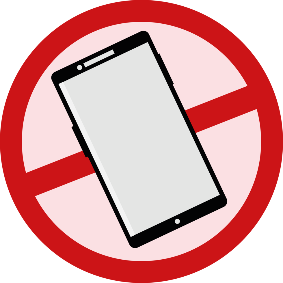 dont use smartphone warning sign png