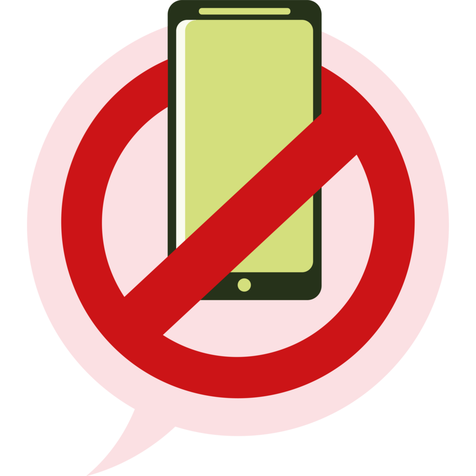 no smartphone sign png