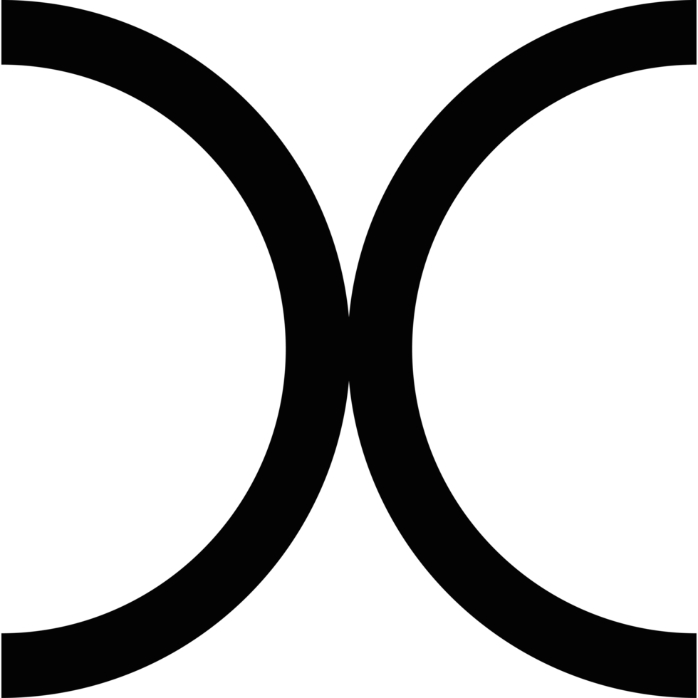 curved lines geometric shape png