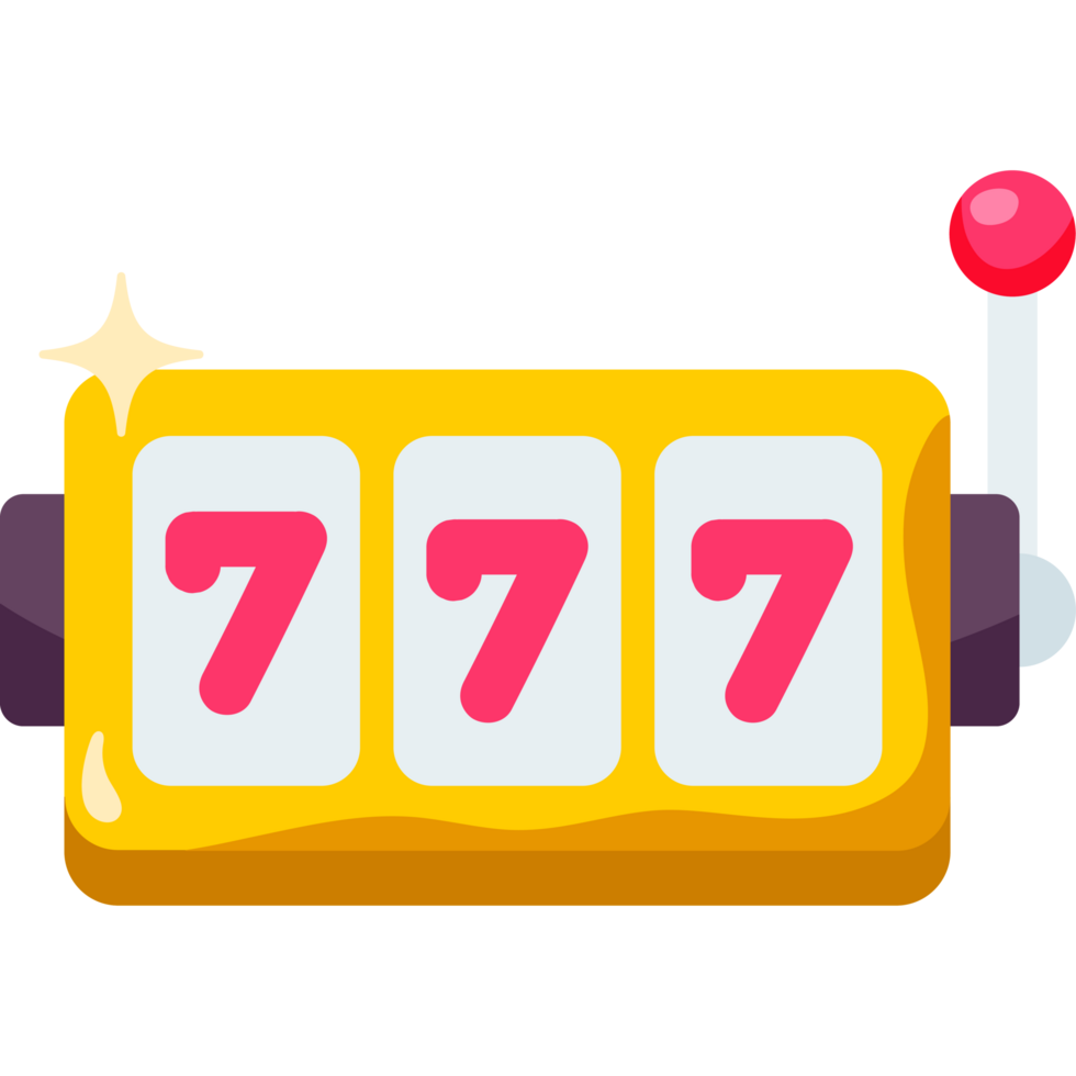 casino slot machine item design png