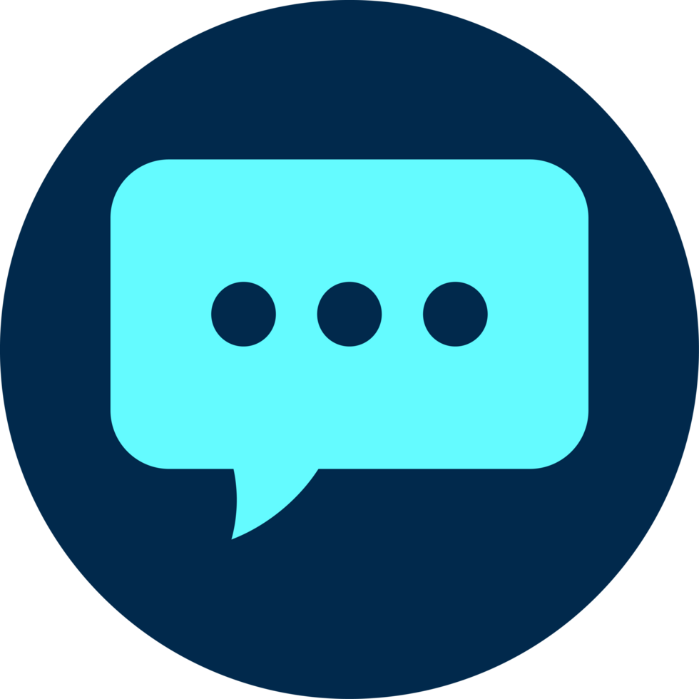 chat web and social media icon png
