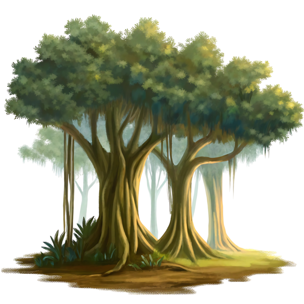 Forest tree transparent png