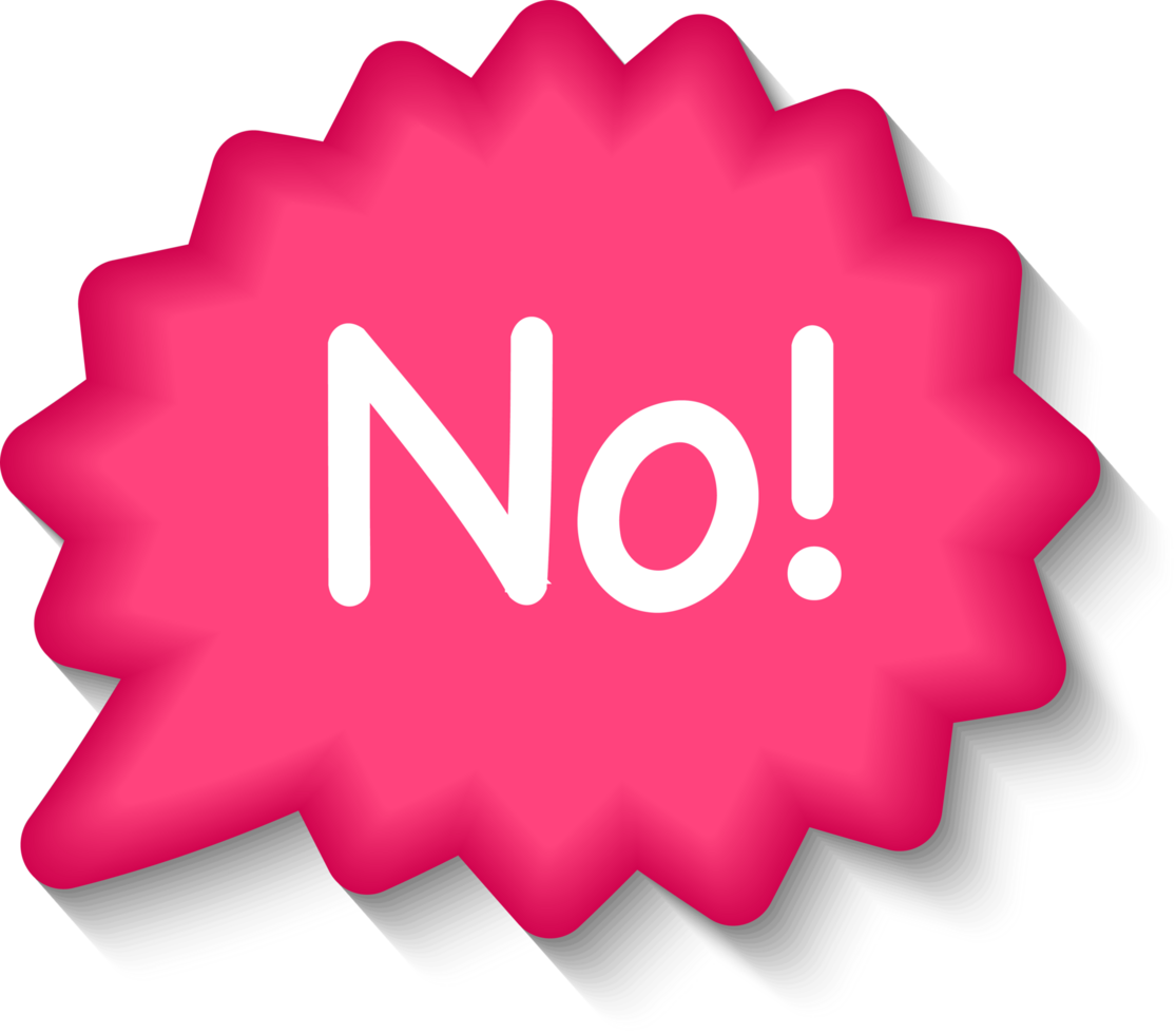 No speech bubble red color png