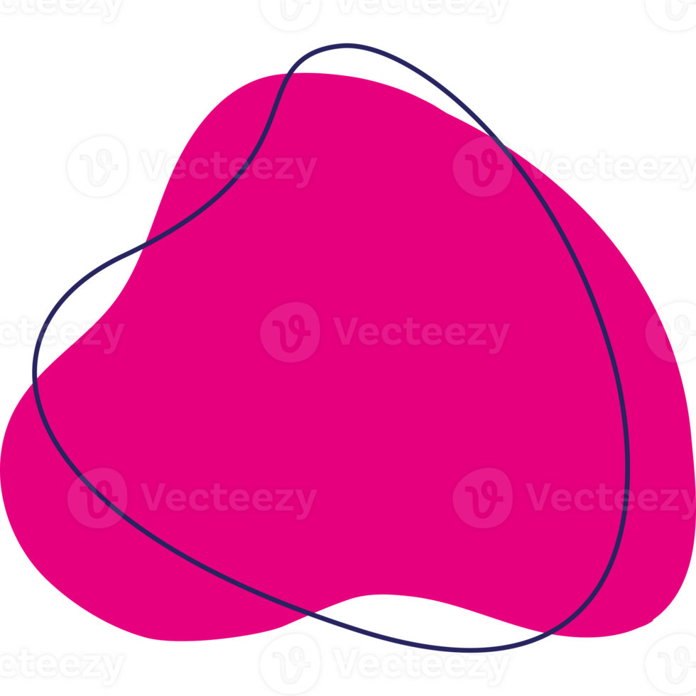 Liquid banner flat color style 2 png
