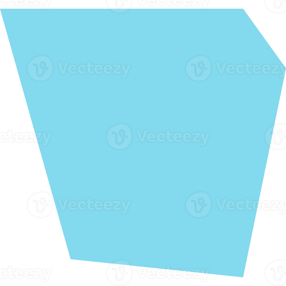 Torn paper scraps blue color style 10 png