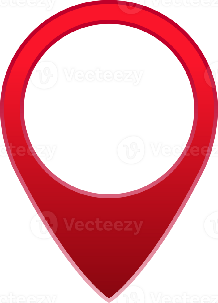 You are here map pointer icon red color 1 png