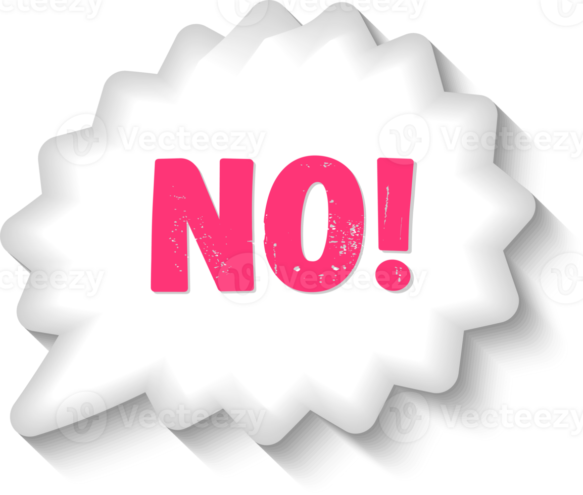 No comic text lettering on speech bubble white color png