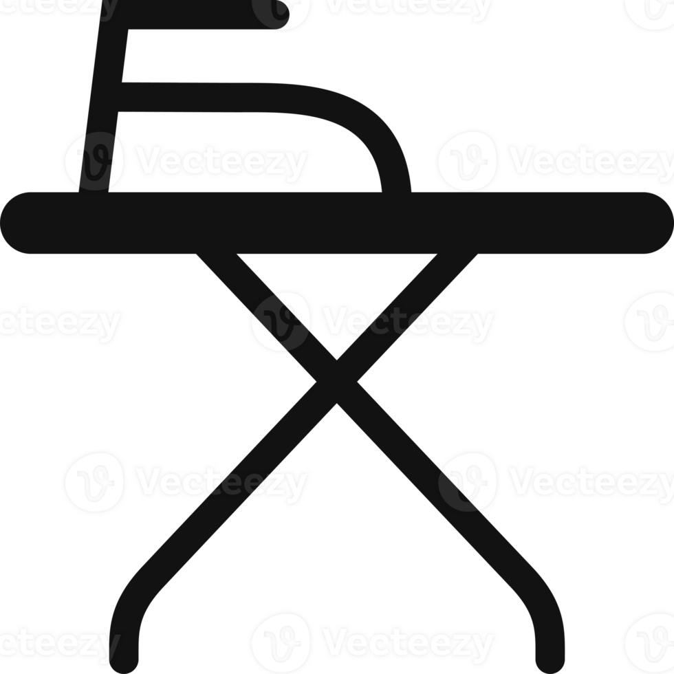 Iron icon line black color png