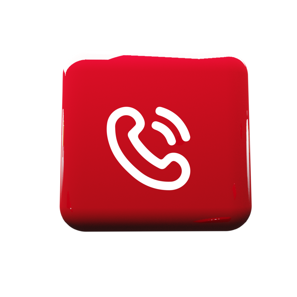 Red phone icon png