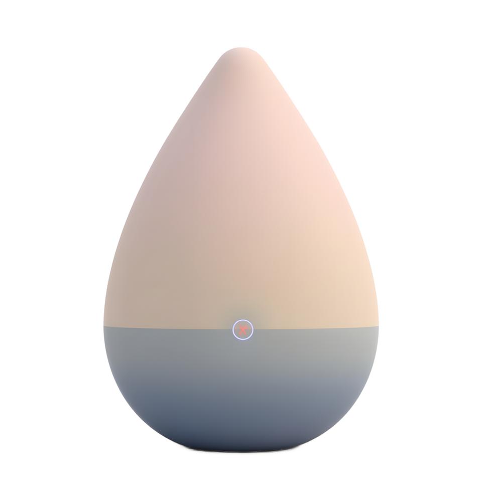 Teardrop Aroma Diffuser Elegant Home Fragrance png