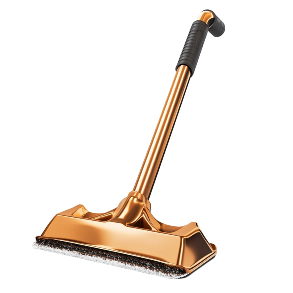 Copper and Gold Sledgehammer with Wooden Handle png