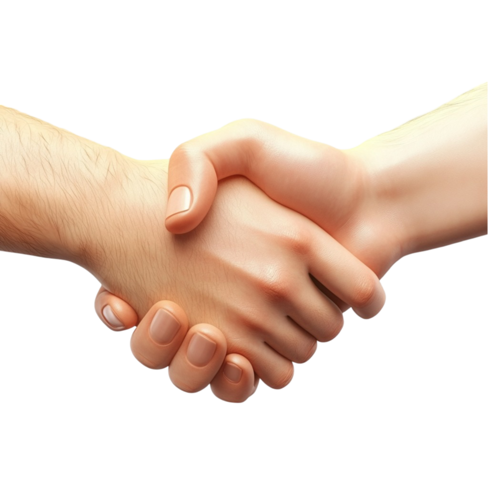 Business Handshake in a Professional Setting png