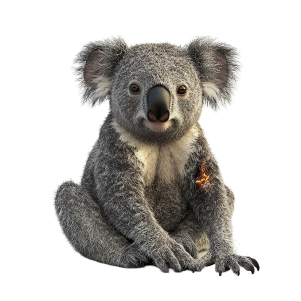 Cute Koala Sitting png