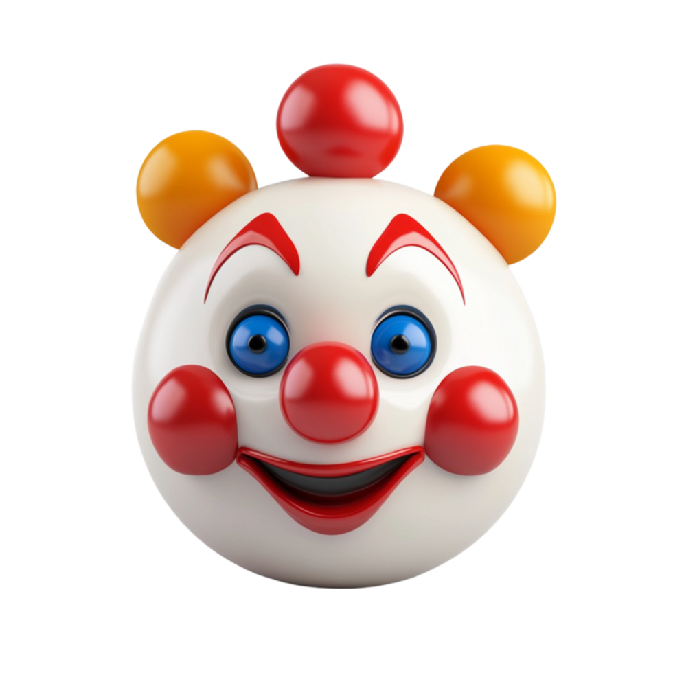 Smiling Cartoon Clown png