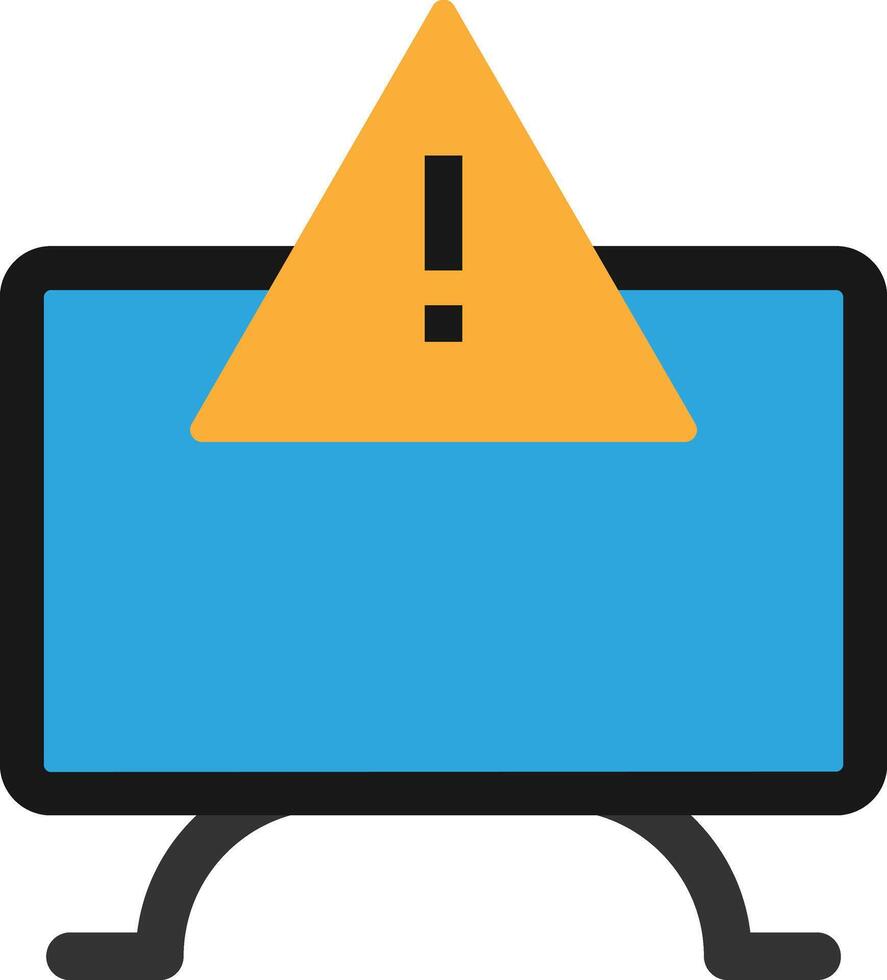 Warning Computer Technical vector