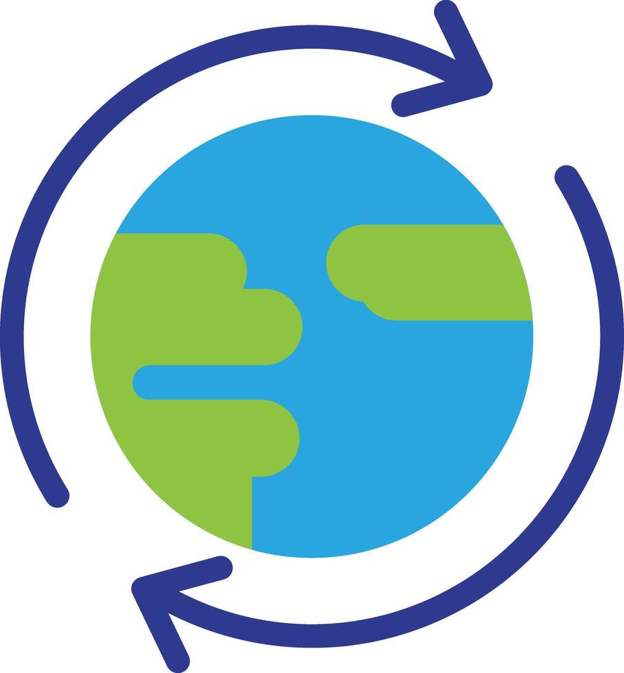 Recycle Ecology Globe vector