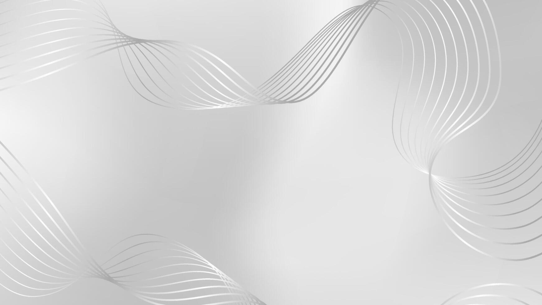 Abstract background with flowing lines illustration vector