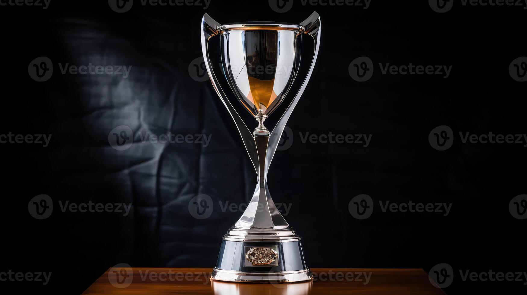 trophy bronze silver gold photo
