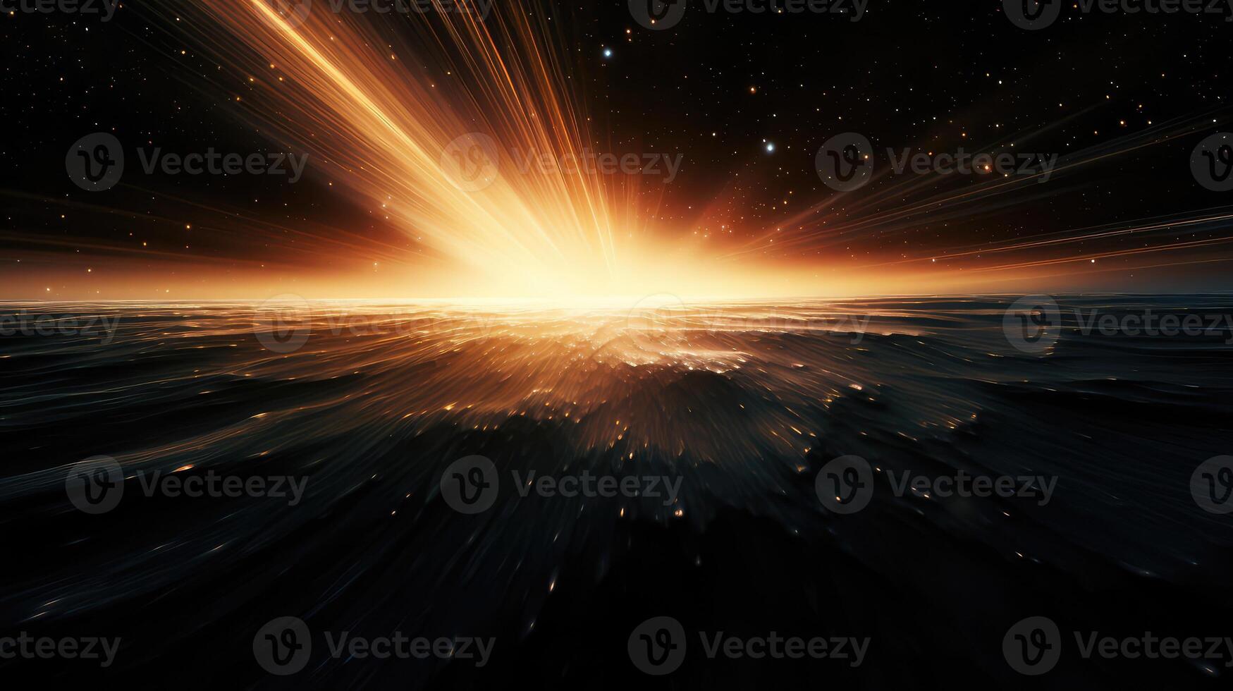 dreamy comic burst background photo