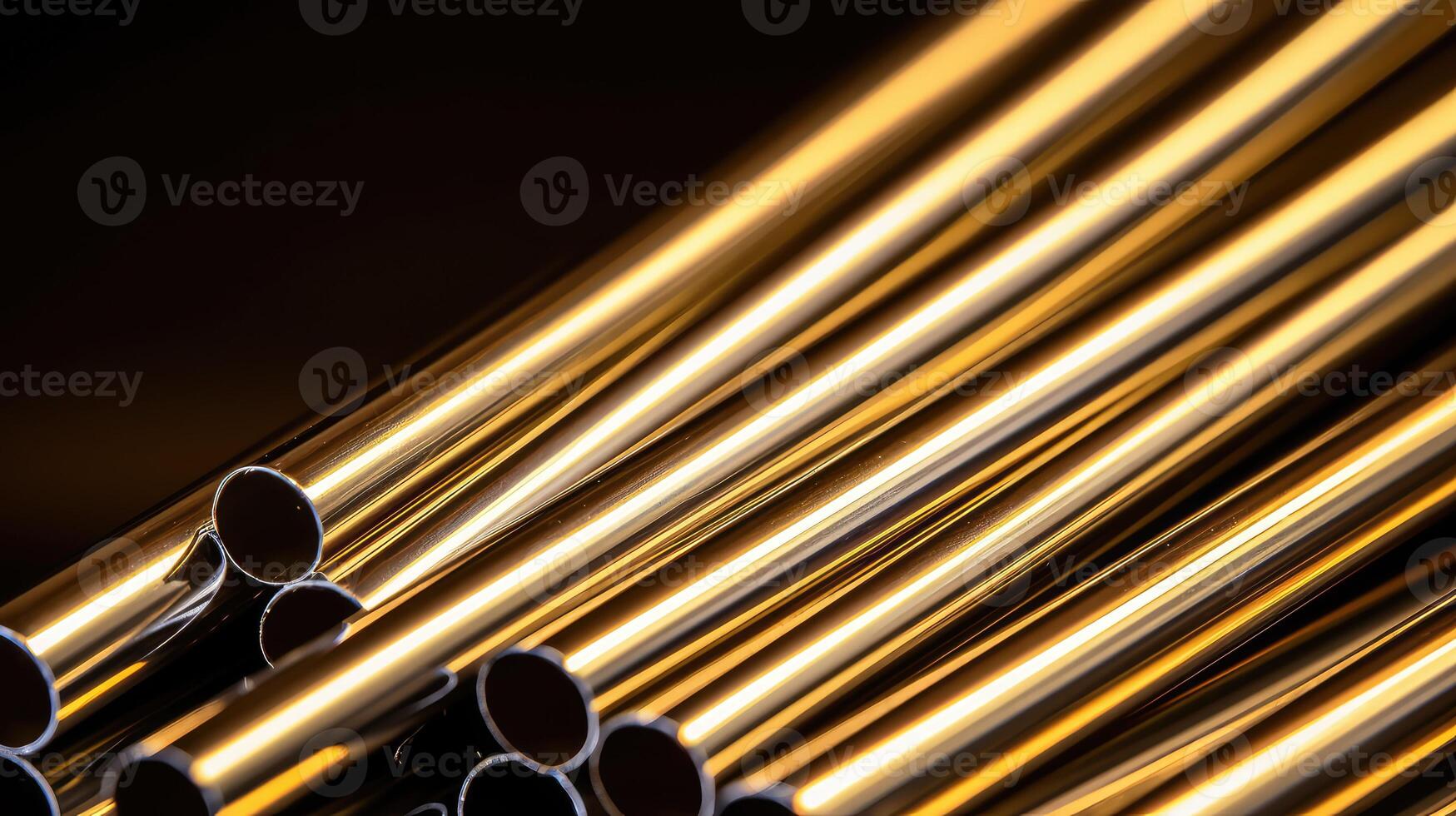 sophisticated straw metal photo