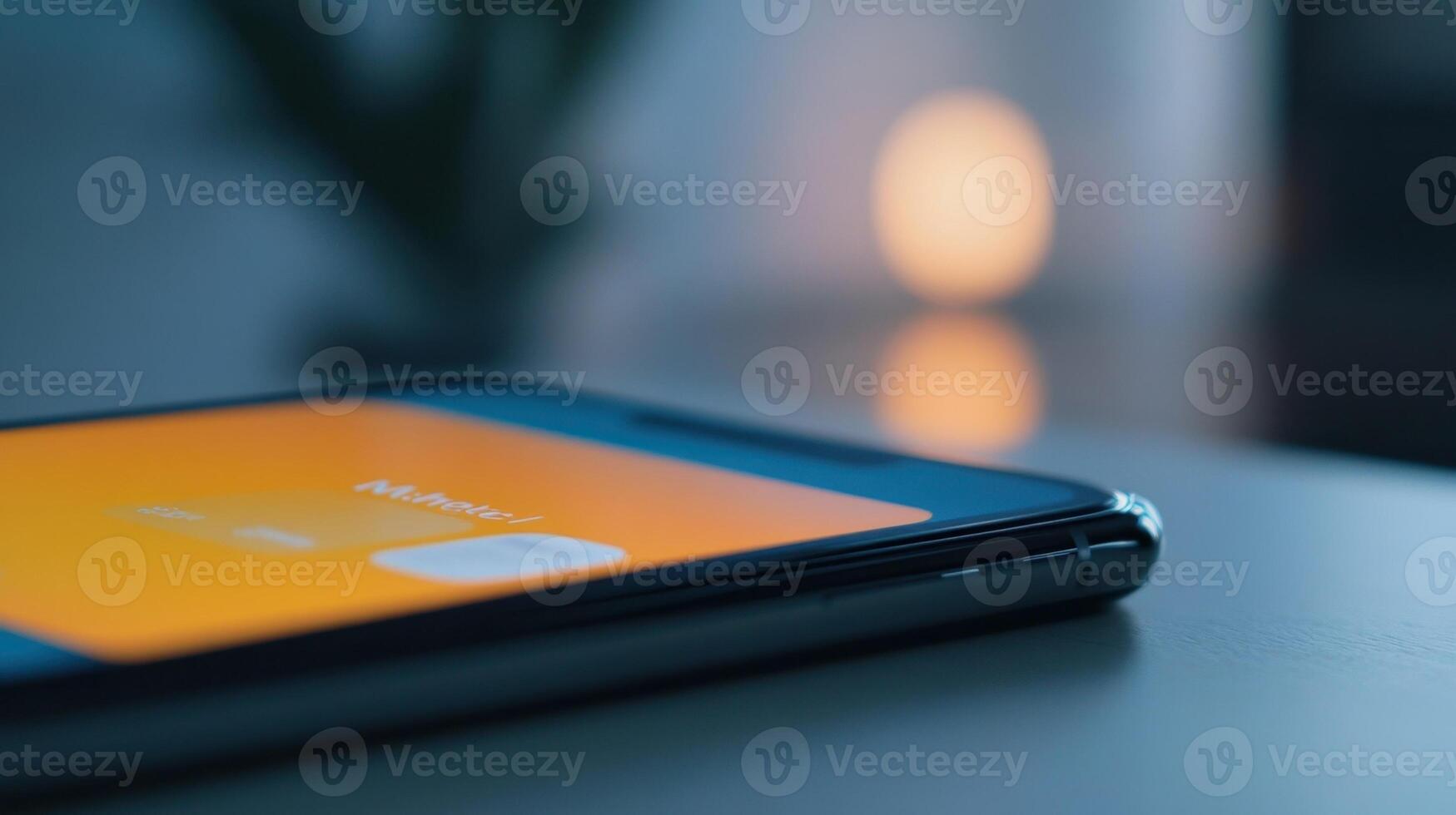 Close up of smartphone displaying payment app photo