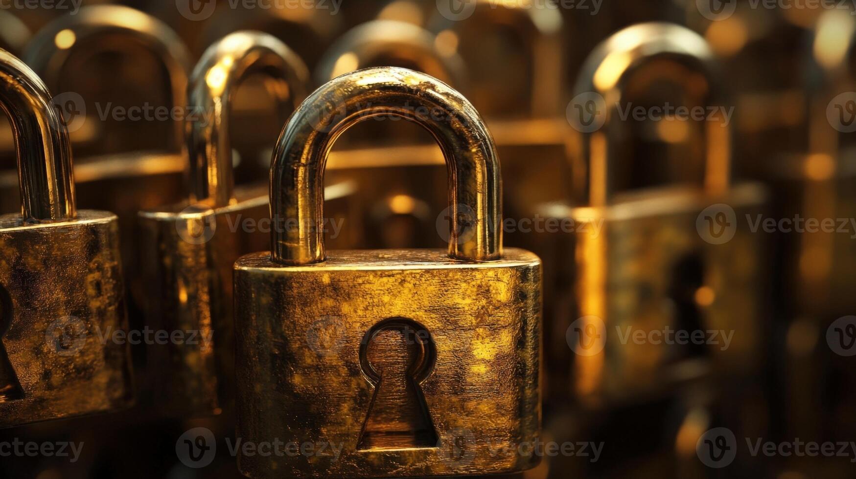 lock symbols are strategically p at each intersection signifying robust encryption protecting the flow of information photo
