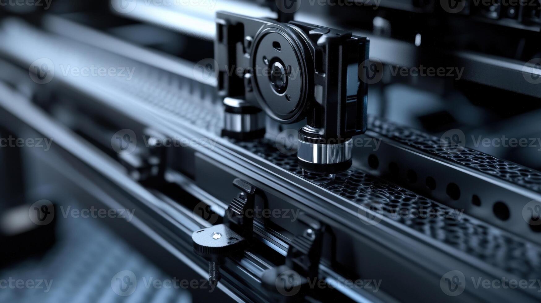 A macro view of the adjustable diffusion panel being manipulated highlighting the seamless transition between different diffusion settings and the intricate mechanism that allows fo photo