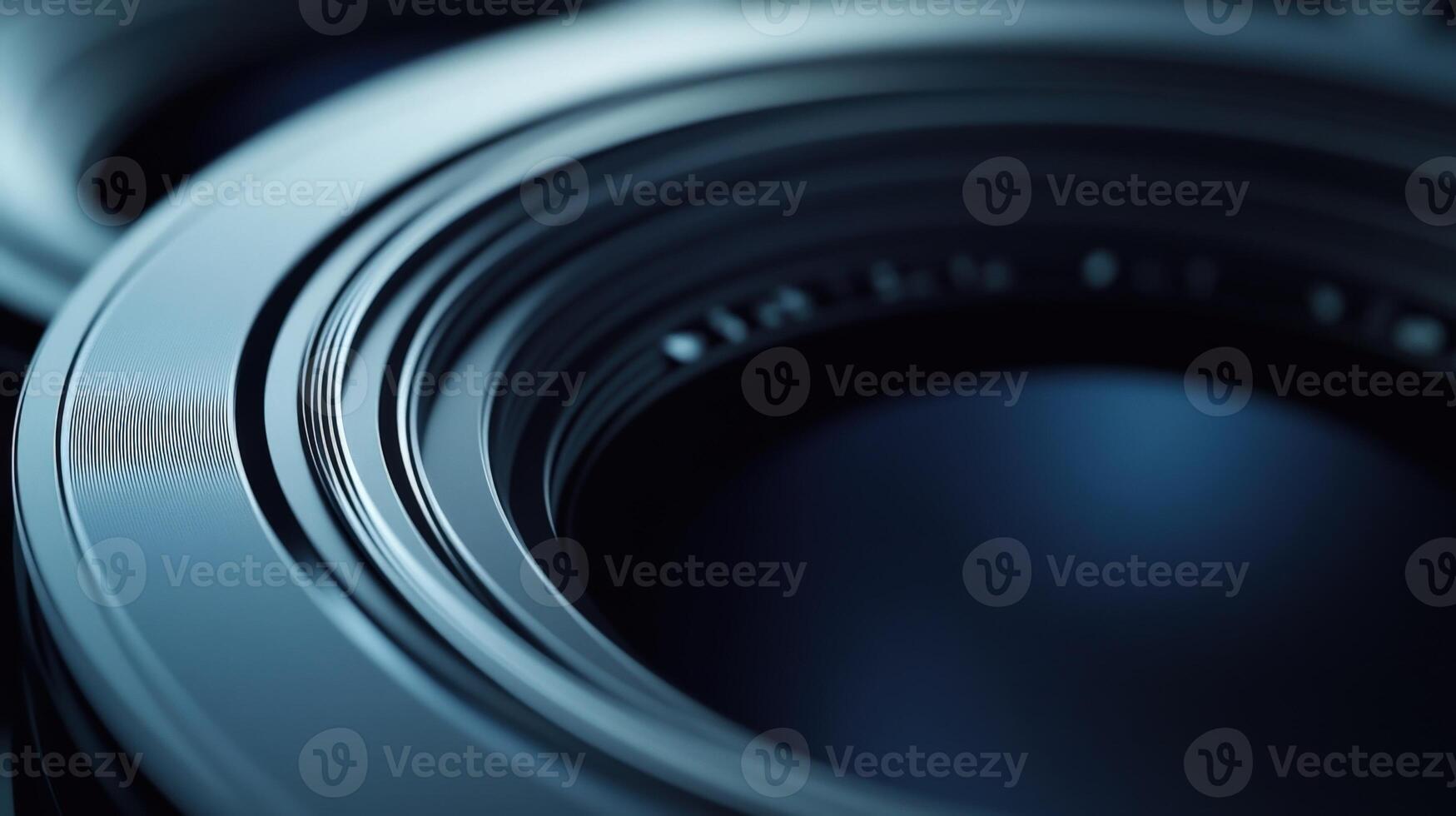 Professional photographic lens showing its sophisticated mechanism and advanced technology photo