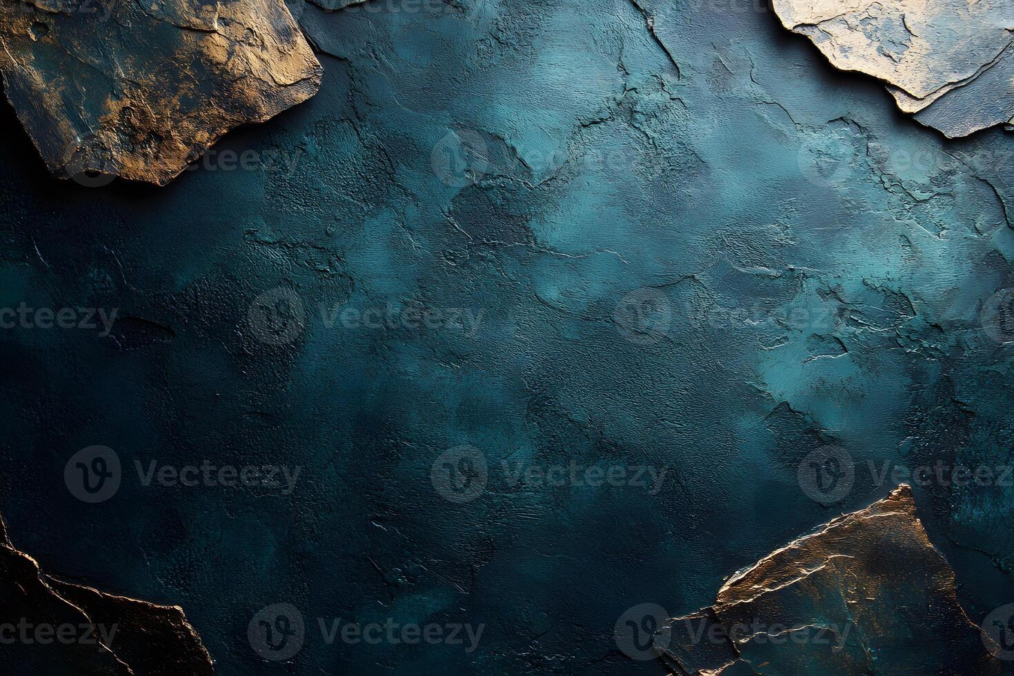 Abstract Dark Textured Background with Metallic Gold Accents for Design Projects photo