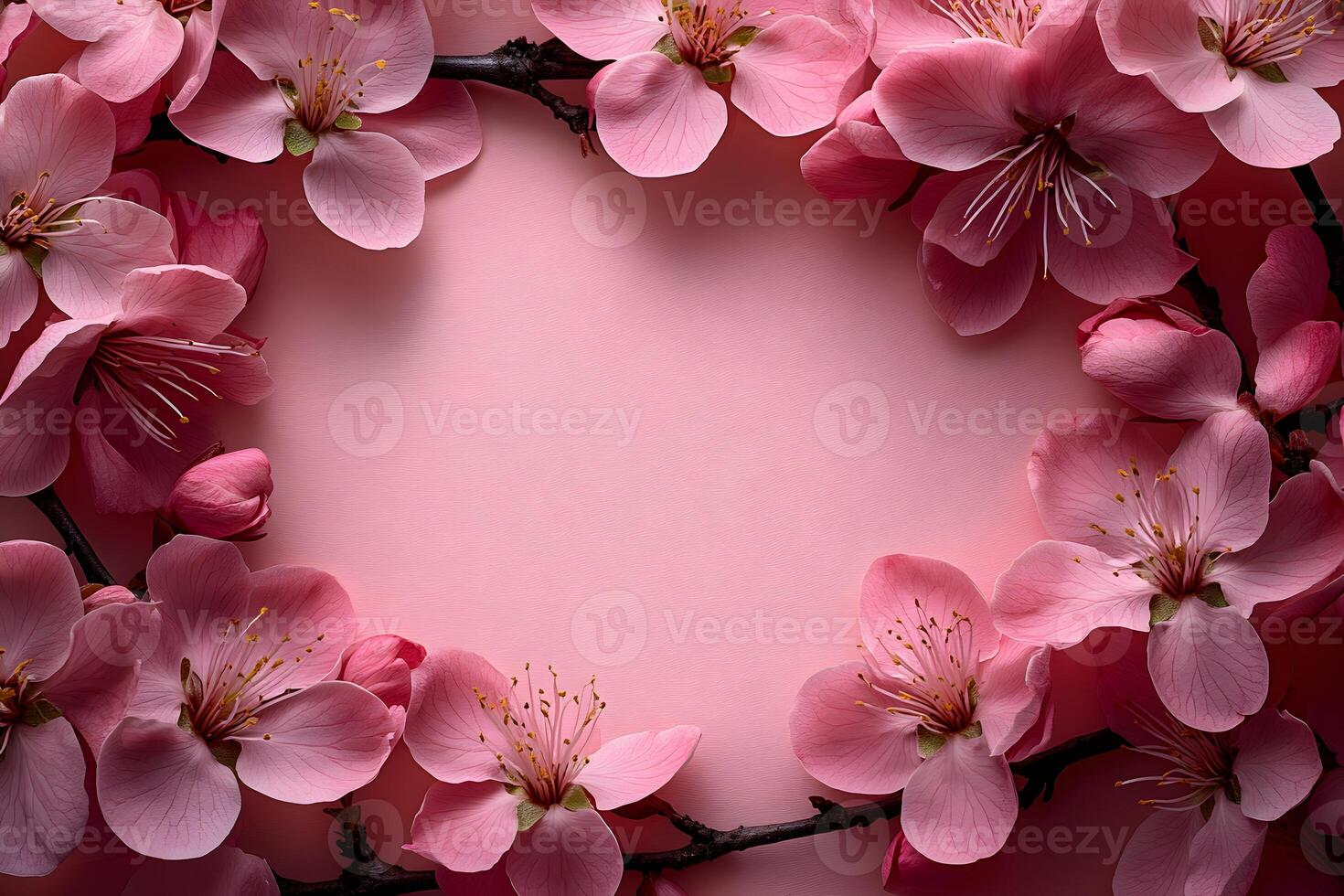 Spring Blossom Arrangement for Elegant Floral Design and Decoration photo