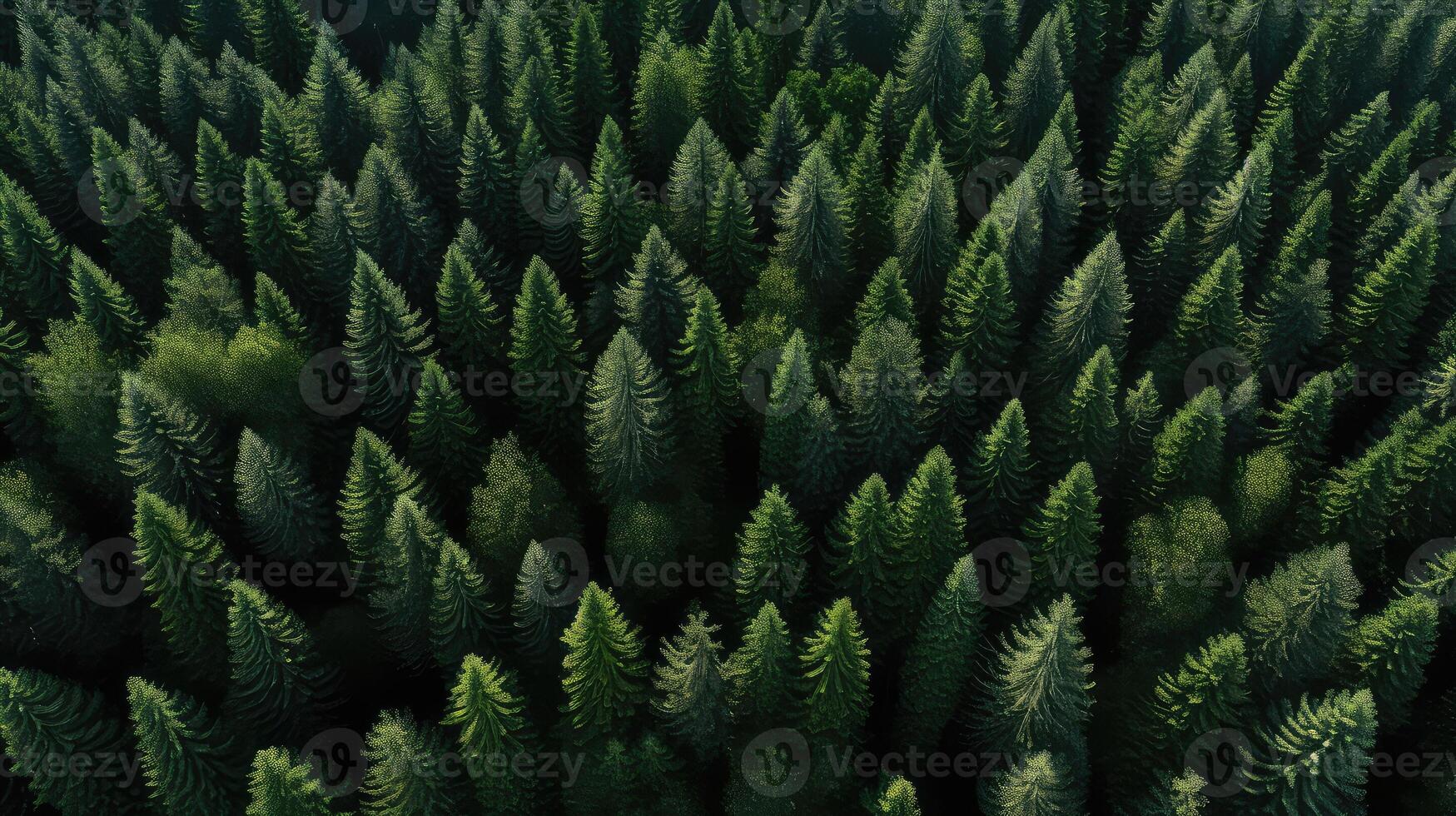 uniform arial view trees photo