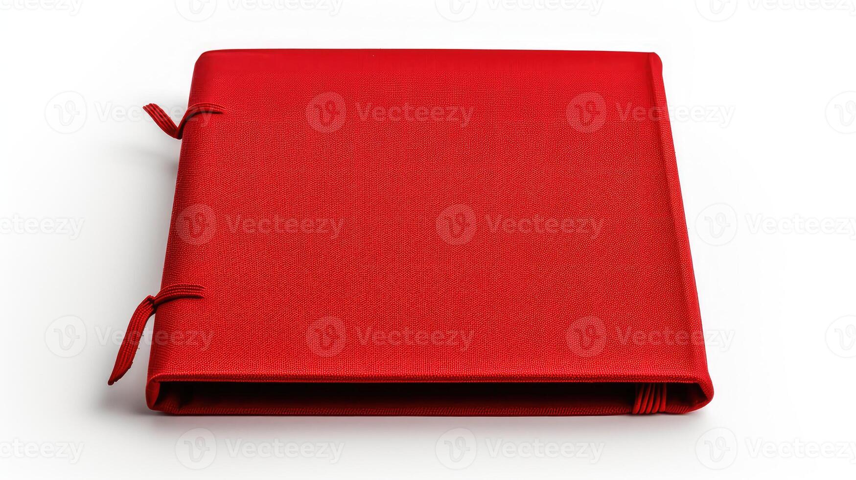red blank book cover photo