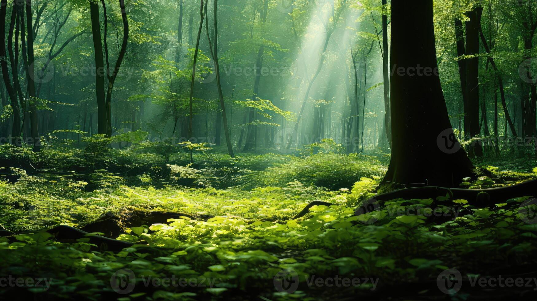 ery green plants background photo
