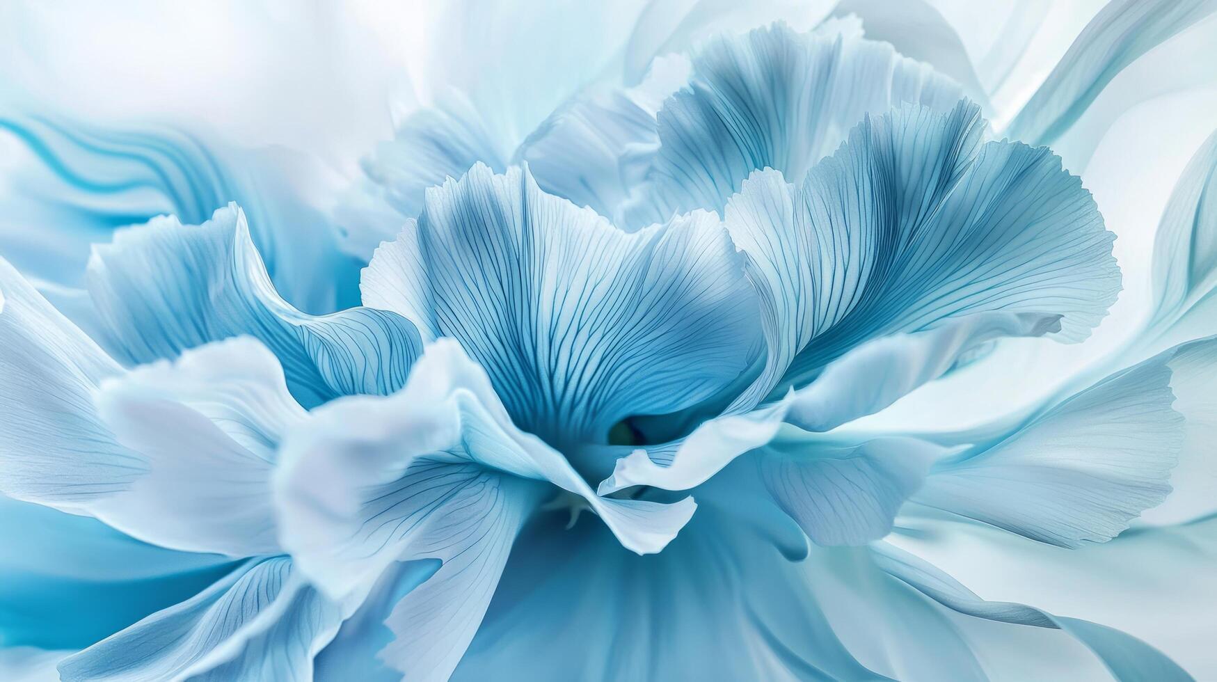 Blue flower abstract background photo