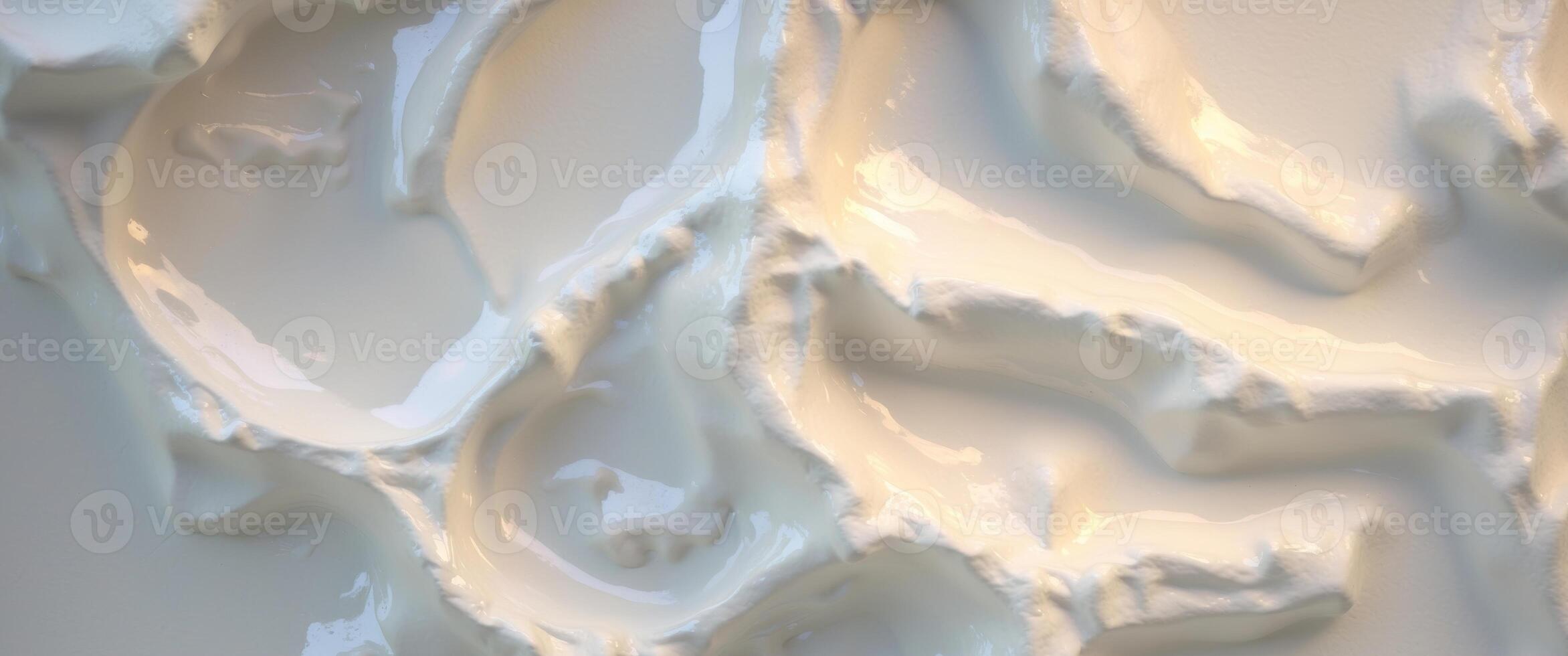 Polished Venetian plaster with bright lighting creates a stunning visual effect. photo