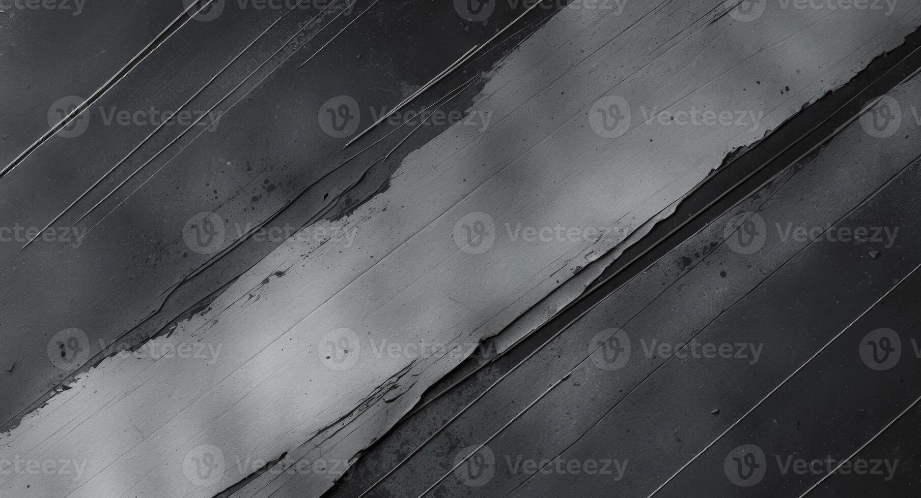 Gray and black abstract textured background with diagonal lines for vintage grunge design and ample copy space for creative text applications. photo
