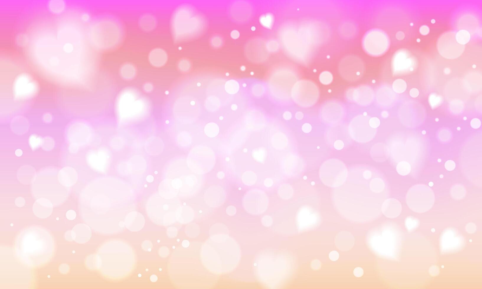 Cute subtle red yellow gradient with bokeh effect. The colors transition smoothly, creating a lively and cheerful atmosphere. Stock illustration in cartoon realistic style. vector