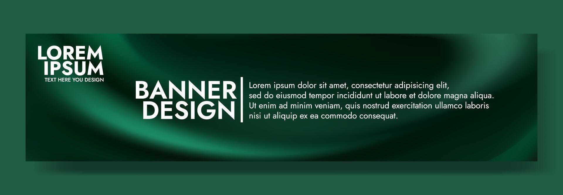 beautiful green abstract background template vector