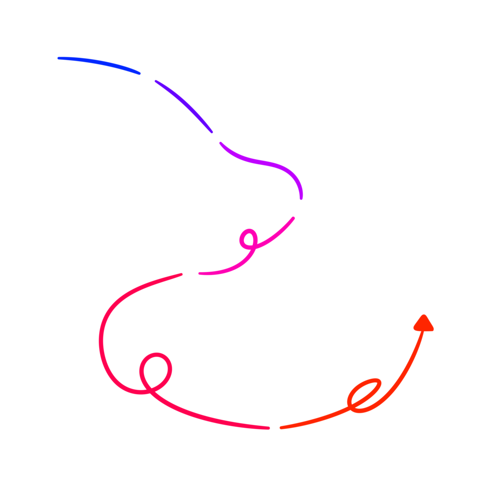 a line drawing of a line with an arrow pointing to the left png