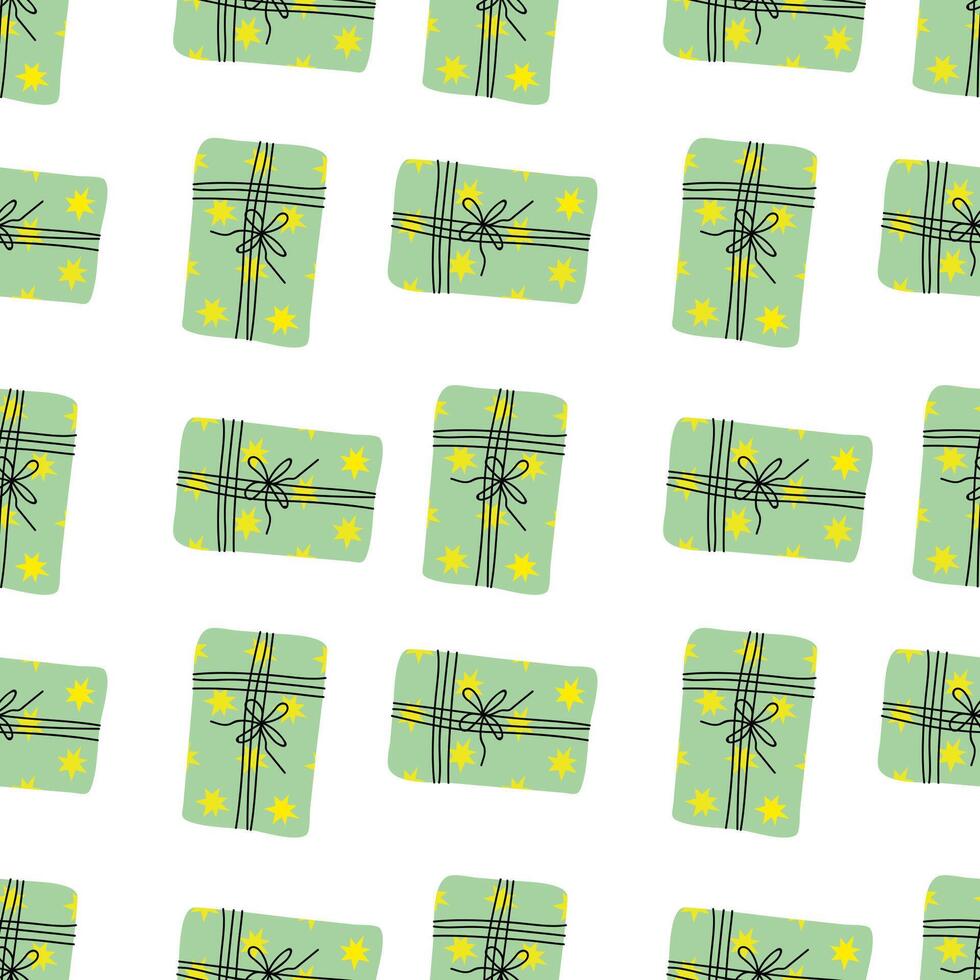 Colorful patterned gift wraps displayed in a vibrant arrangement for special occasions vector